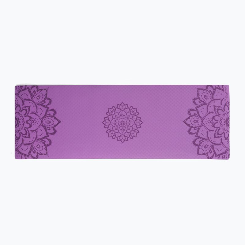 Yoga Design Lab Flow Pure covor de yoga purpuriu FM-6-Pure Mandala Lavender 2