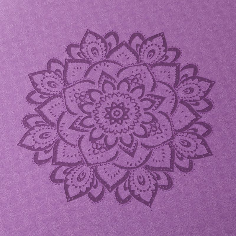 Yoga Design Lab Flow Pure covor de yoga purpuriu FM-6-Pure Mandala Lavender 4