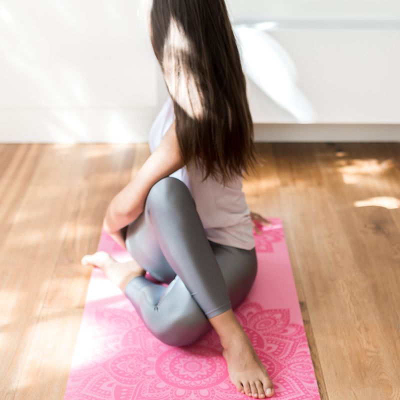 Yoga Design Lab Flow Pure covor de yoga roz FM-6-Pure Mandala Rose 5