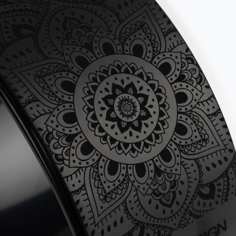 Roată de yoga Yoga Design Lab Wheel WH-PU-Mandala Night (OB), negru 2