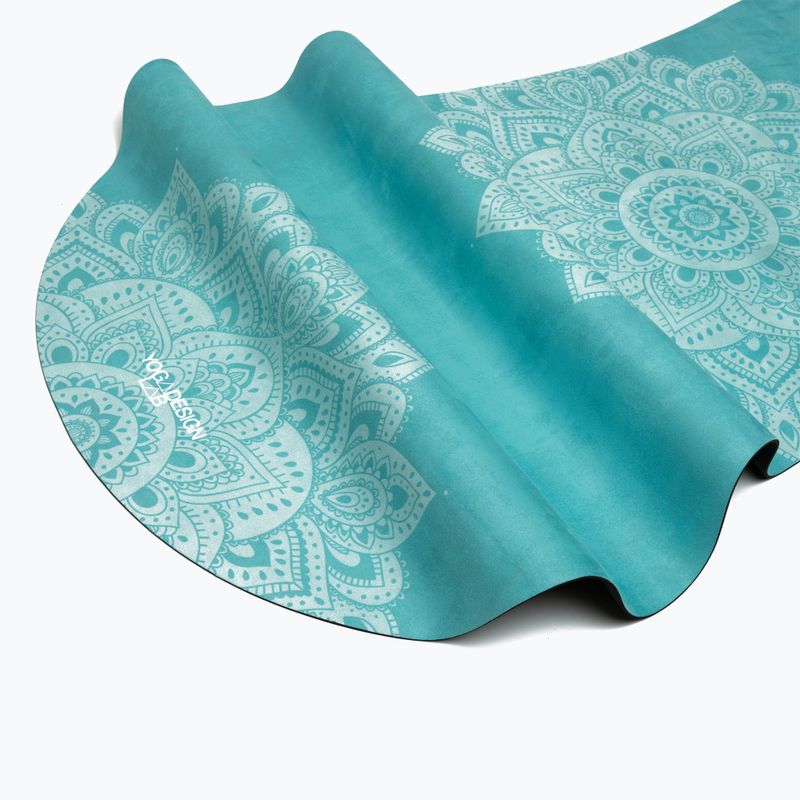 Yoga Design Lab Curve albastru CurM-3.5-Mandala Turquoise 8