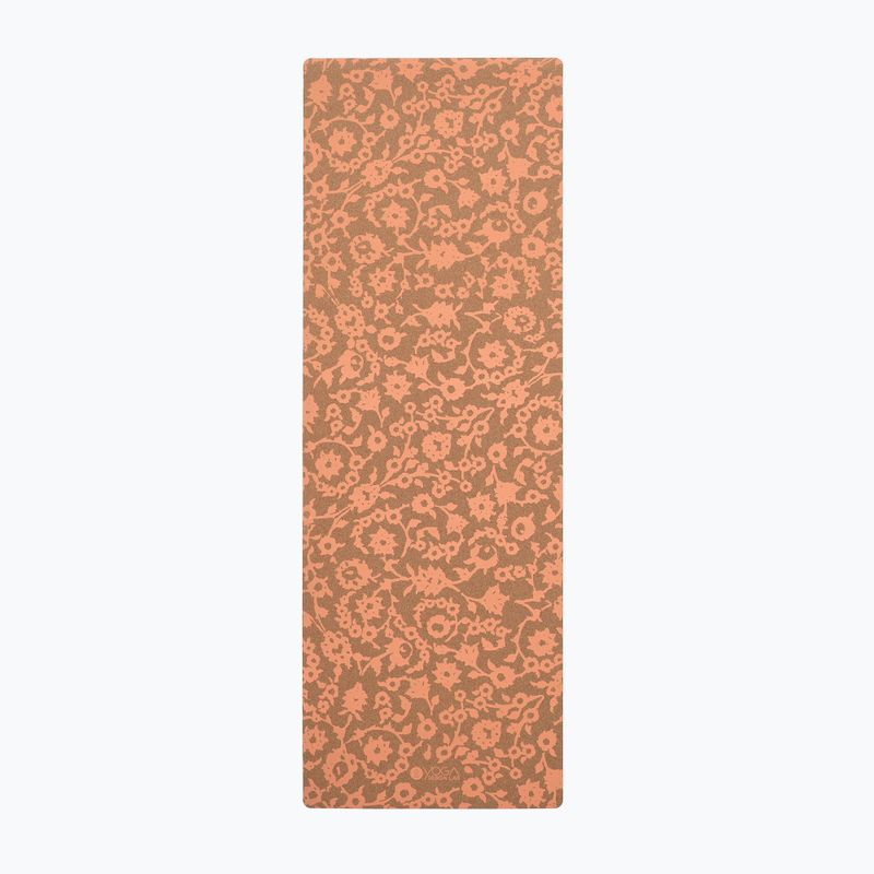 Covoraș de yoga Yoga Design Lab Cork 5.5 mm floral batik