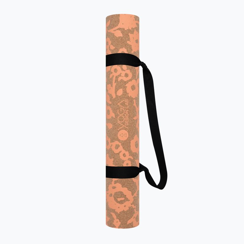 Covoraș de yoga Yoga Design Lab Cork 5.5 mm floral batik 5