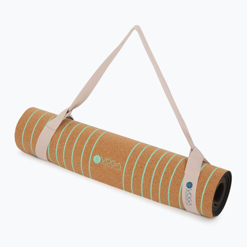 Covoraș de yoga Yoga Design Lab Cork 5.5 mm natural balance 5