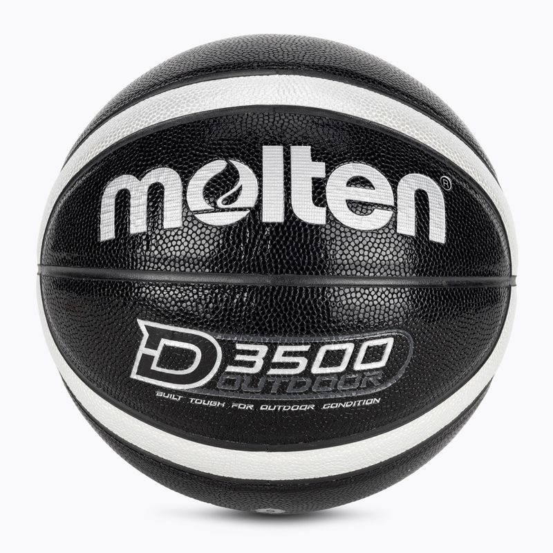 Molten baschet B6D3500-KS negru/argintiu dimensiune 6