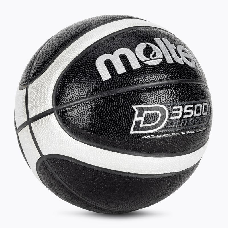 Molten baschet B6D3500-KS negru/argintiu dimensiune 6 2