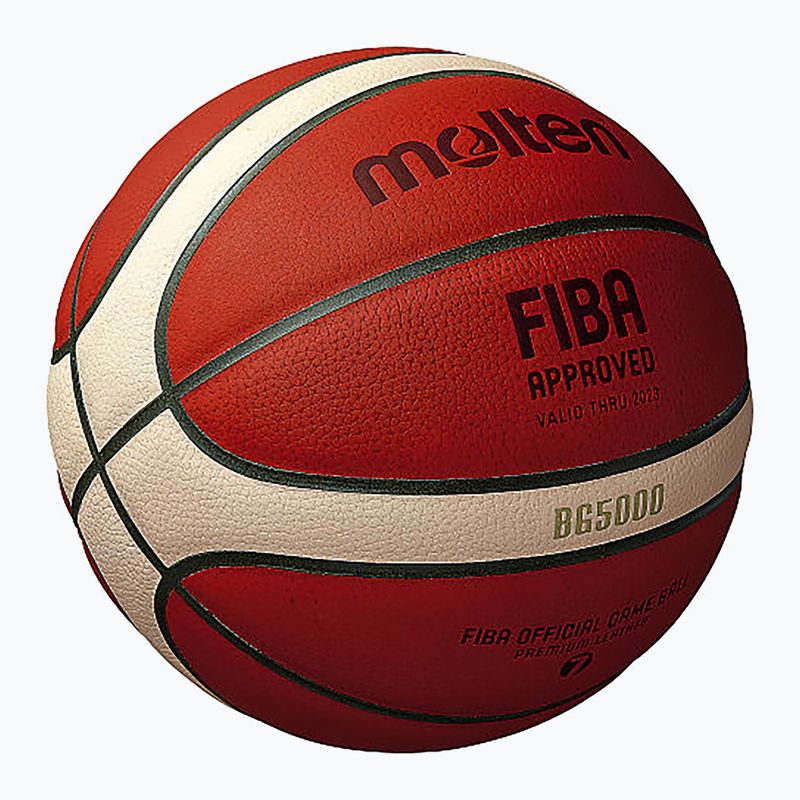 Minge de baschet Molten B7G5000 FIBA brown mărime 7 4