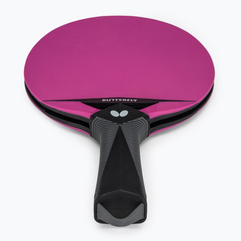 Paletă de tenis de masă Butterfly Outdoor pink 2