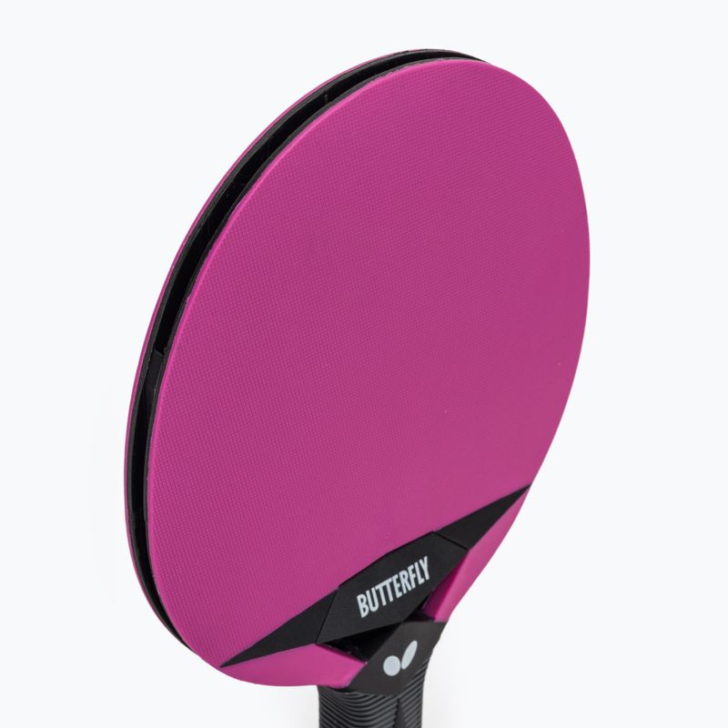 Paletă de tenis de masă Butterfly Outdoor pink 6
