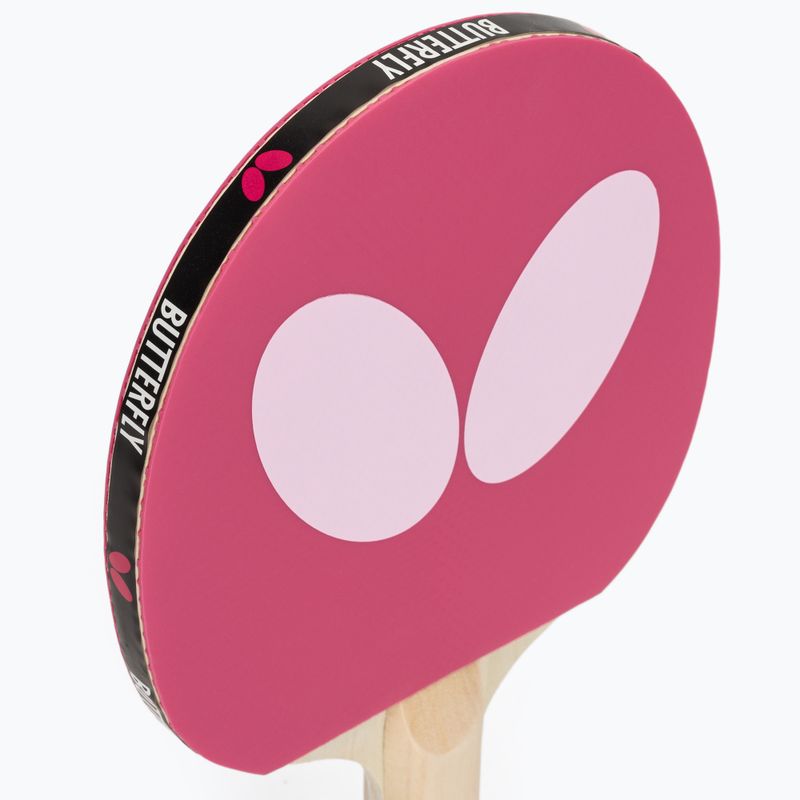 Paletă de tenis de masă Butterfly Logo pink 6