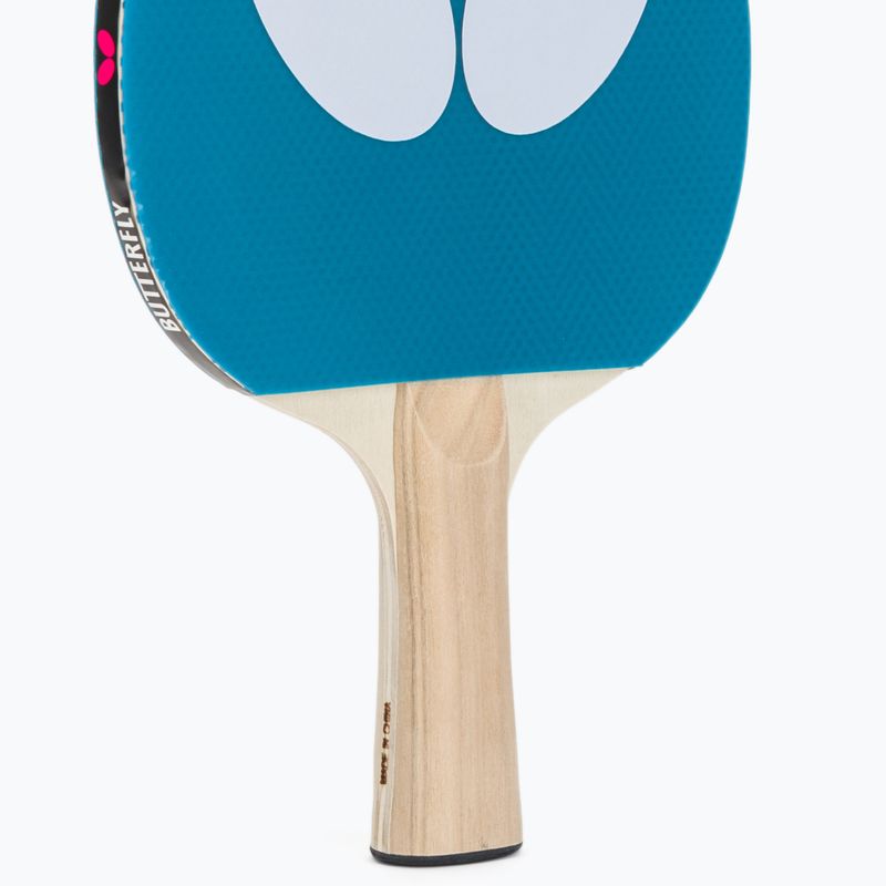 Paletă de tenis de masă Butterfly Blue logo 5