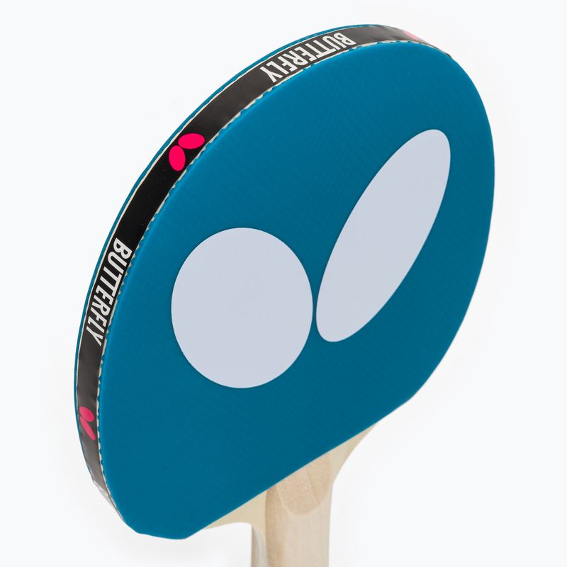 Paletă de tenis de masă Butterfly Blue logo 6