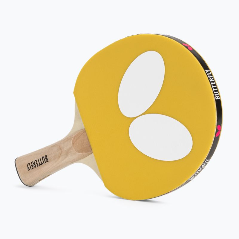 Paletă de tenis de masă Butterfly Logo yellow 3