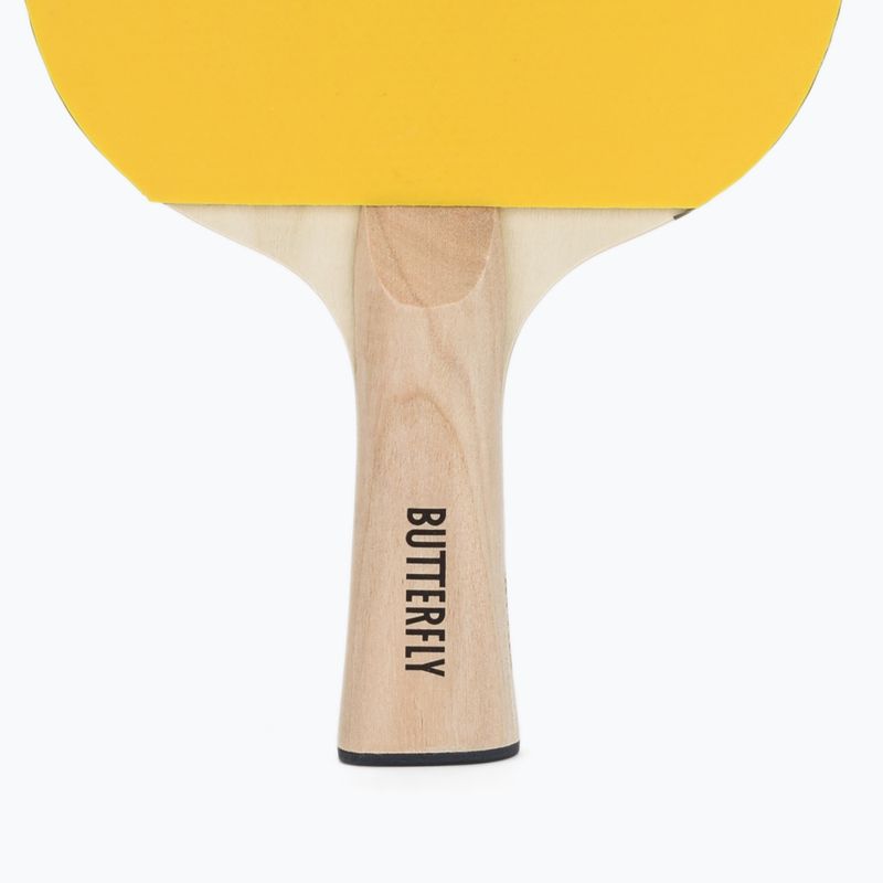Paletă de tenis de masă Butterfly Logo yellow 4