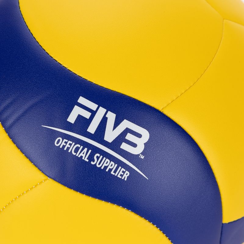 Minge de volei Mikasa V360W yellow/blue mărime  5 3