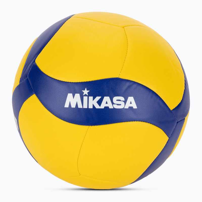 Minge de volei Mikasa V460 yellow/blue mărimea 4