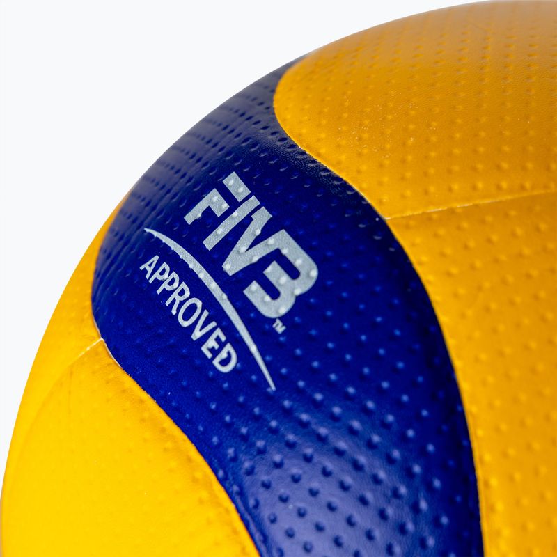 Mikasa volei galben-albastru V200W 3