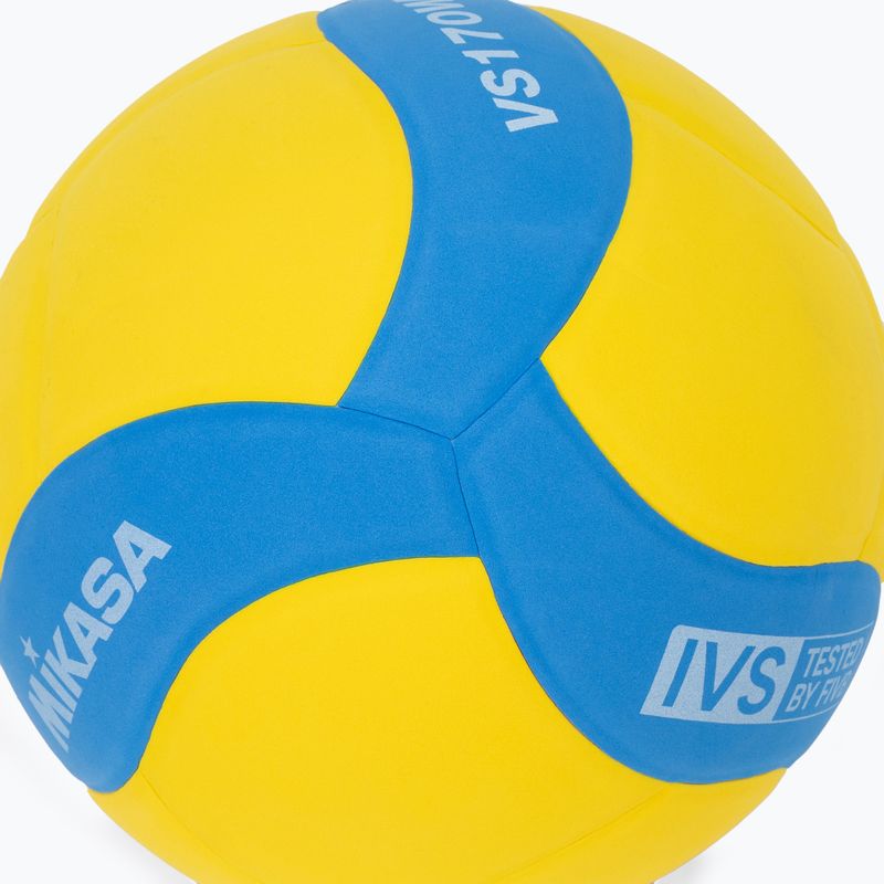 Mikasa volei galben-albastru VS170W 4