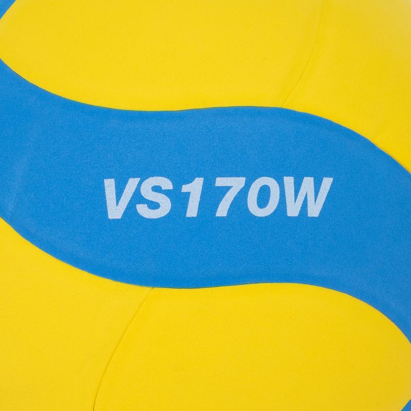 Mikasa volei galben-albastru VS170W 5