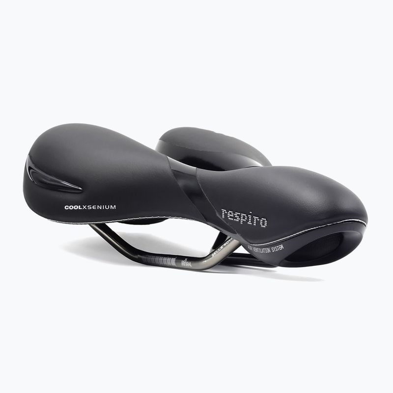 Șa pentru bicicletă Selle Royal Respiro Soft Athletic Straciatella 45St. black 4