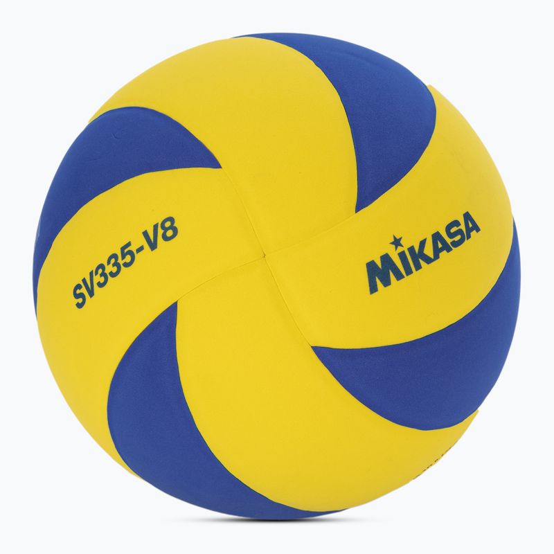 Minge de volei na śniegu Mikasa SV335-V8 yellow/blue mărime 5 2