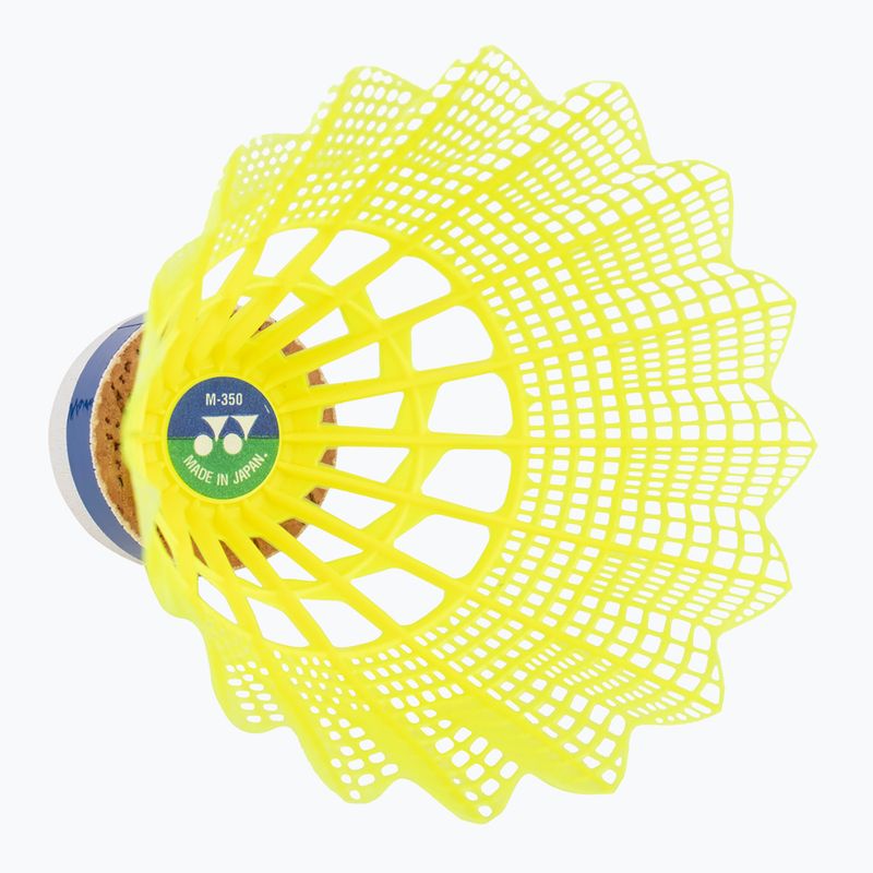 Fluturași de badminton YONEX Mavis 350 Y 3 szt. yellow 5