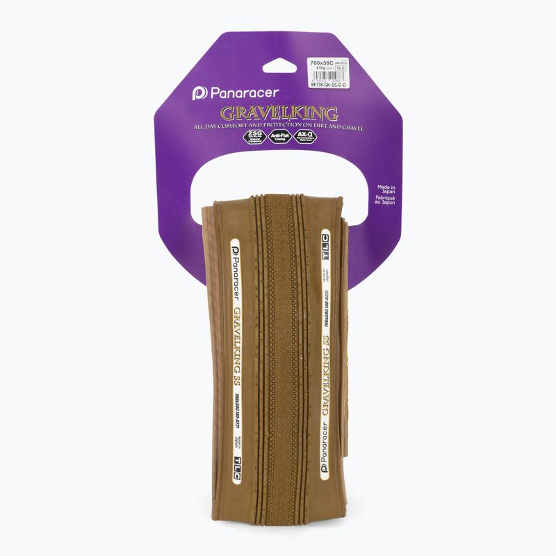Panaracer GravelKing SS anvelopă de bicicletă maro rulantă 335-56-99_PAN 2