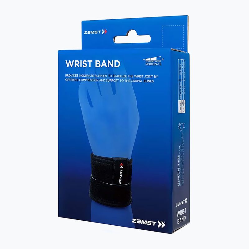 Stabilizator încheietură Zamst Wrist Band negru 2