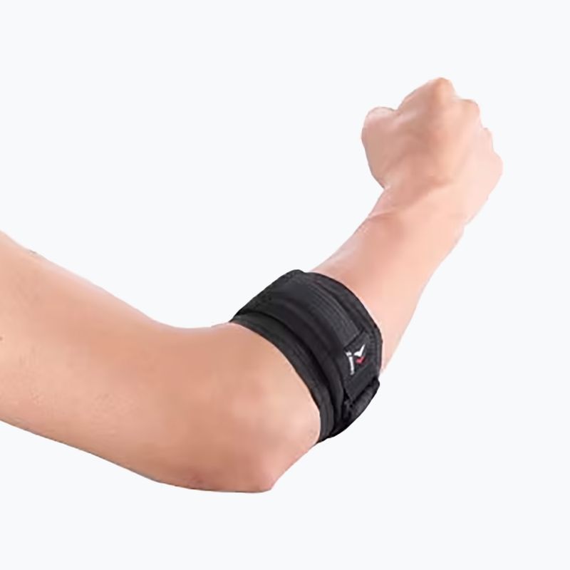 Bandă pentru cotul de tenis Zamst Elbow Band neagră 2
