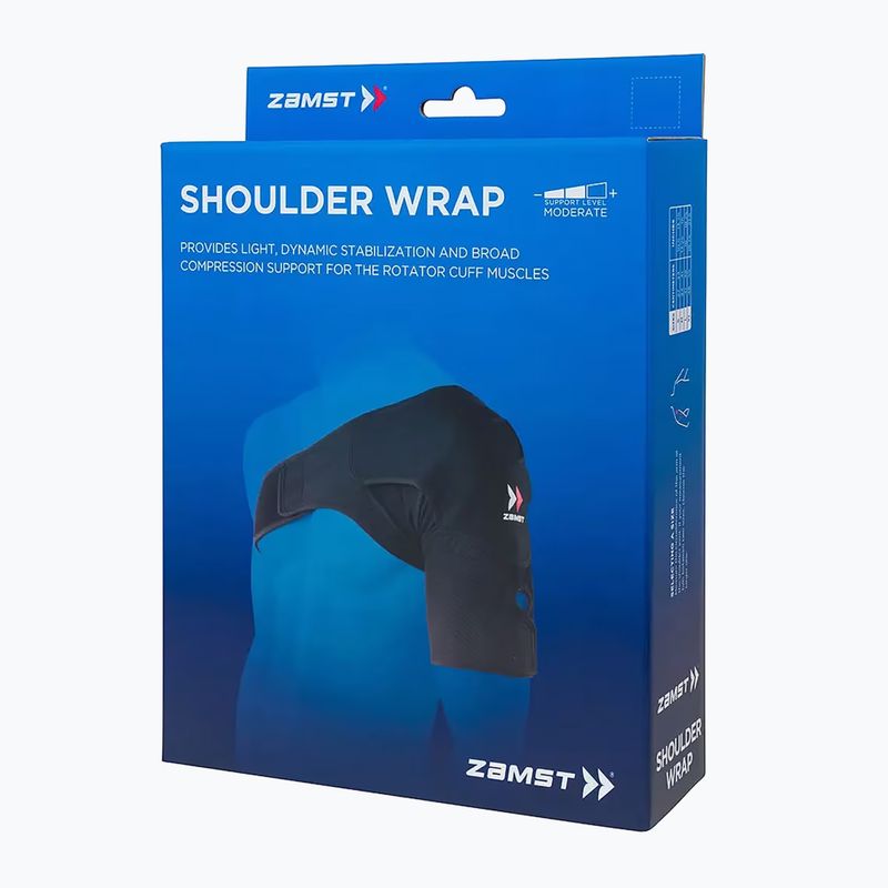 Stabilizator de umăr complex Zamst Shoulder Wrap negru 5