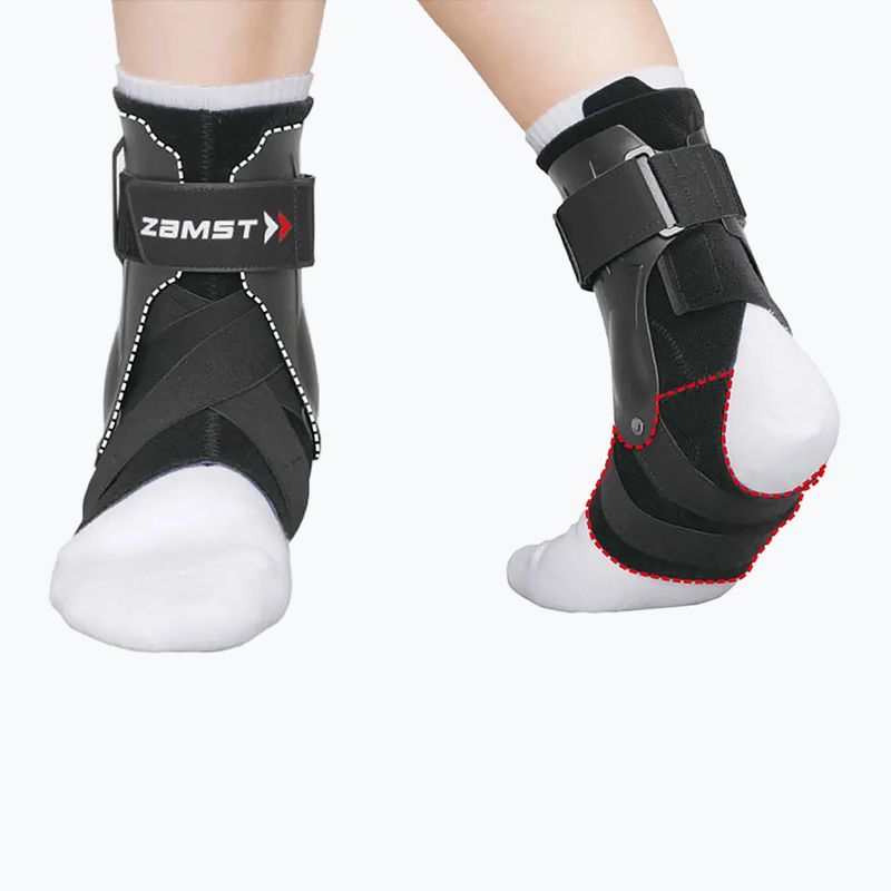 Stabilizator de gleznă Zamst A2-DX Ankle Right negru 670601 5