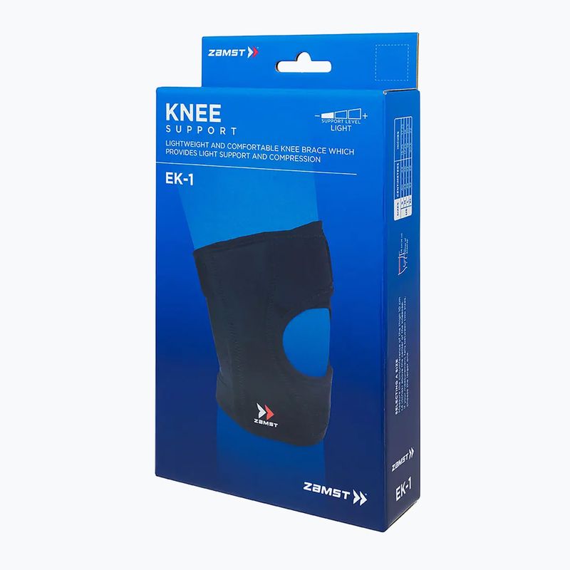 Zamst EK-1 suporturi pentru genunchi negru 671801 6