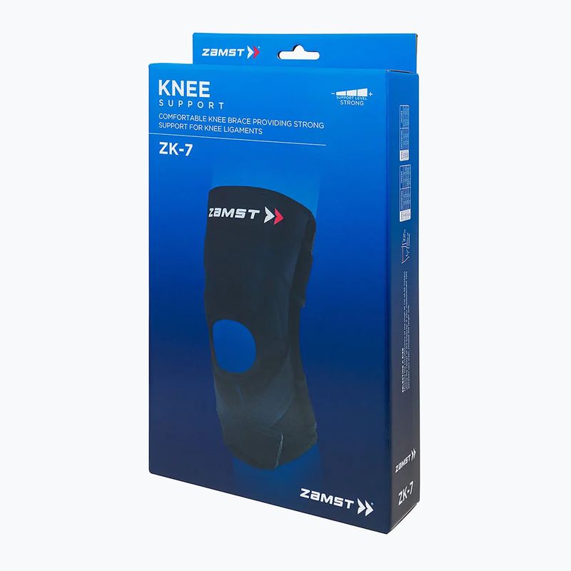 Zamst ZK-7 stabilizator pentru articulația genunchiului negru 671701 7