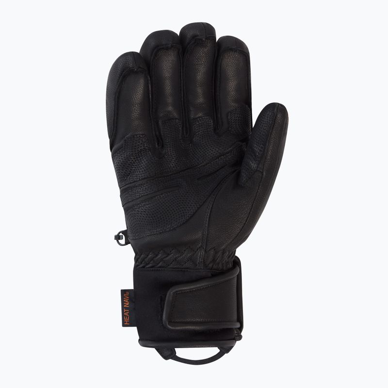 Mănuși de schi pentru bărbați Descente 5 Finger Leather black 2