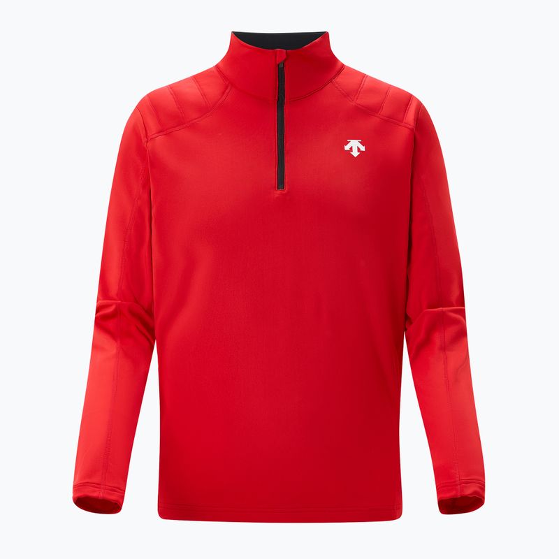 Bluză pentru bărbați Descente Shoulder Trim T-Neck electric red