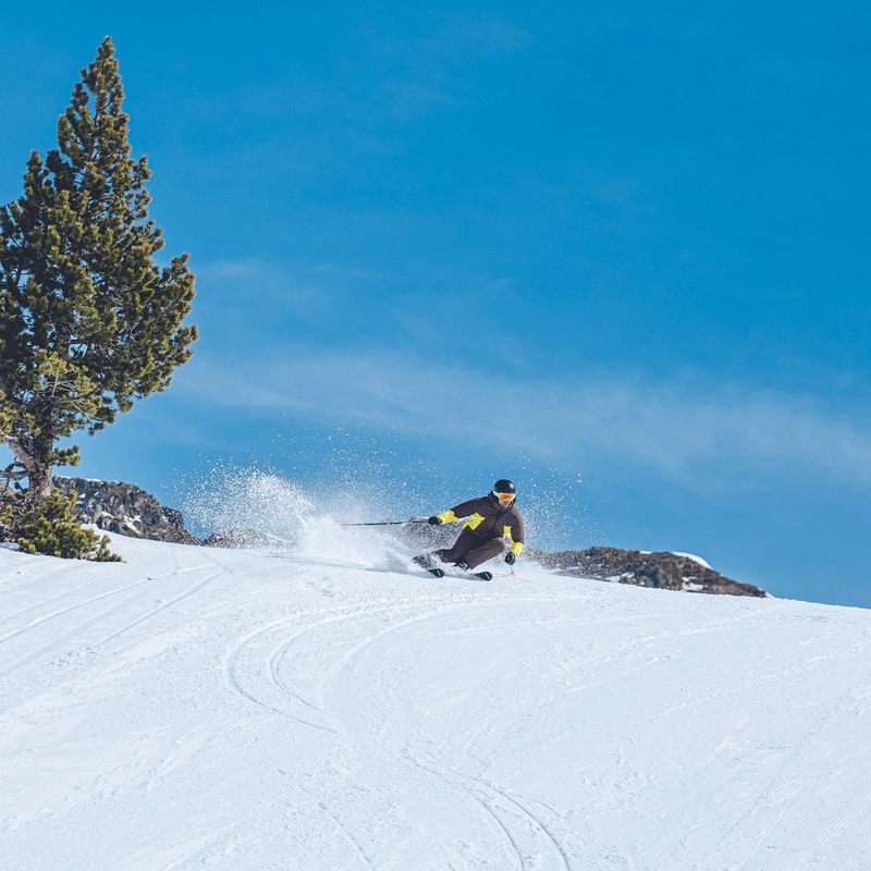 Geacă de schi pentru bărbați Descente Hybrid Rip Down giant yellow 16