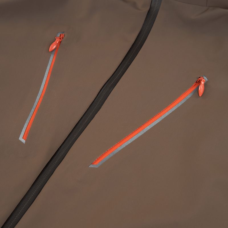 Geacă de schi pentru bărbați Descente Caden bark brown 4