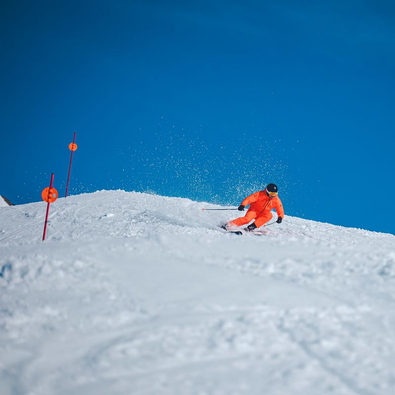 Geacă de schi pentru bărbați Descente Straight Line mandarin orange 3