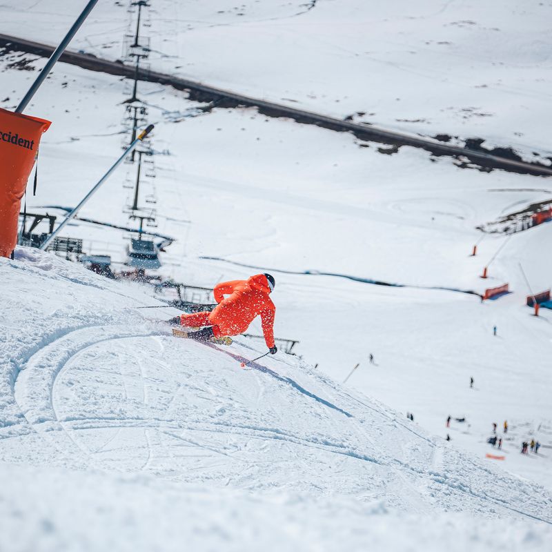 Geacă de schi pentru bărbați Descente Straight Line mandarin orange 6