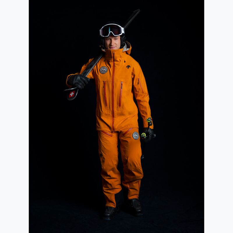 Geacă de schi pentru bărbați Descente Marco Odermatt Shell ripen orange 3