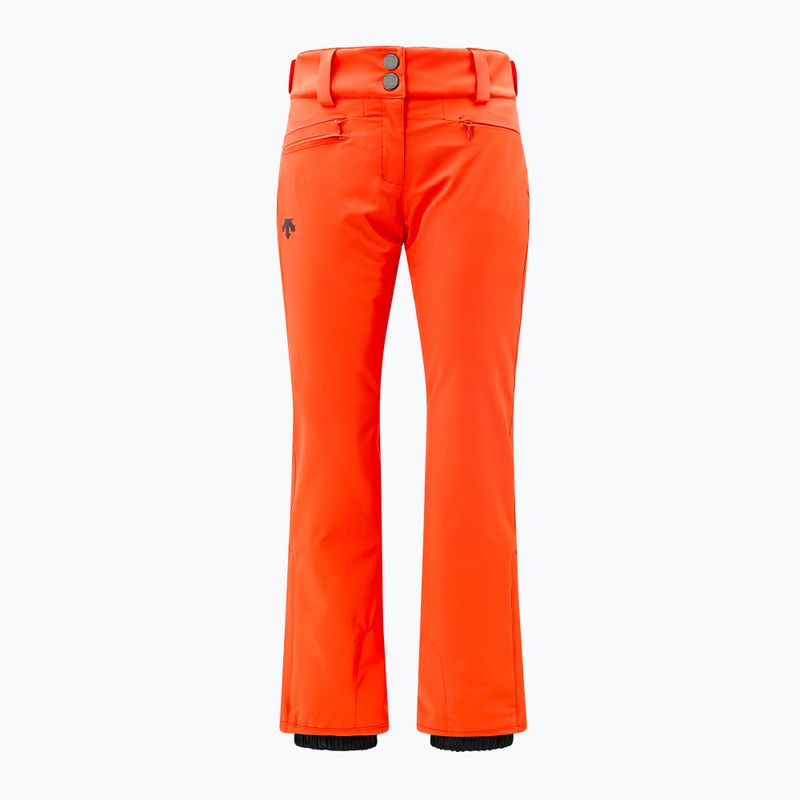 Pantaloni de schi pentru femei Descente Insulated mandarin orange