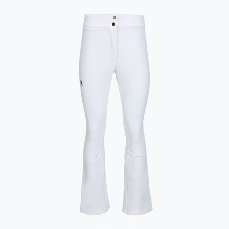 Pantaloni de schi pentru femei Descente Bonded Stretch super white