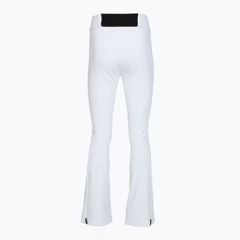 Pantaloni de schi pentru femei Descente Bonded Stretch super white 2