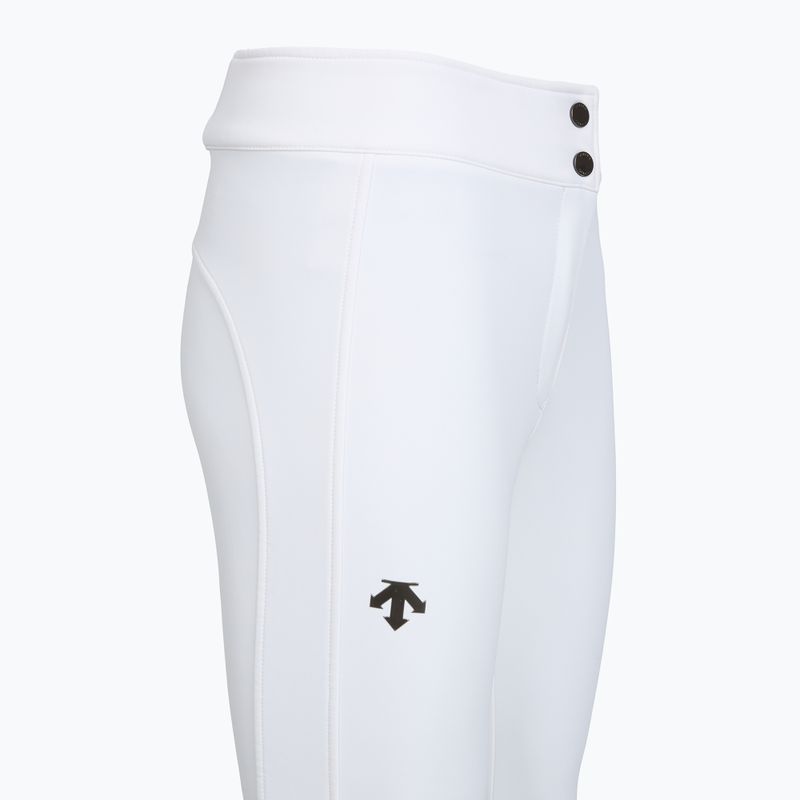 Pantaloni de schi pentru femei Descente Bonded Stretch super white 3