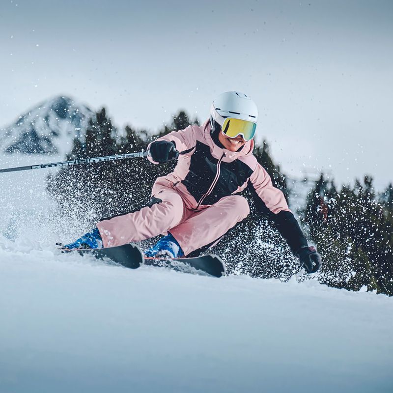 Geacă de schi pentru femei Descente Shoulder Shirring bloom pink 4