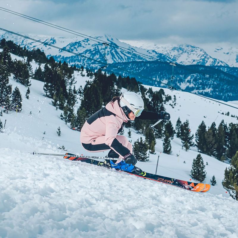 Geacă de schi pentru femei Descente Shoulder Shirring bloom pink 5