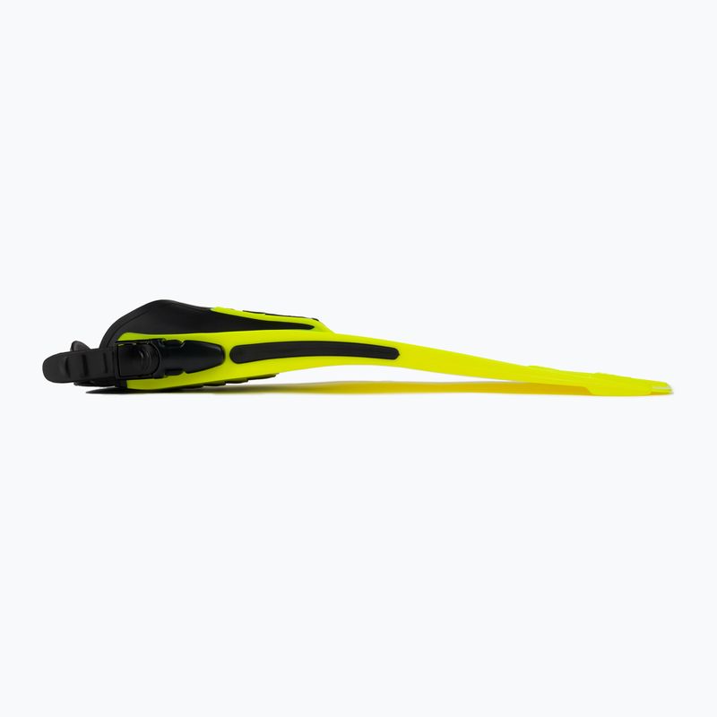 TUSA Striped Liberator Fin Small Yellow SP-0101 Flippers de scufundare 3