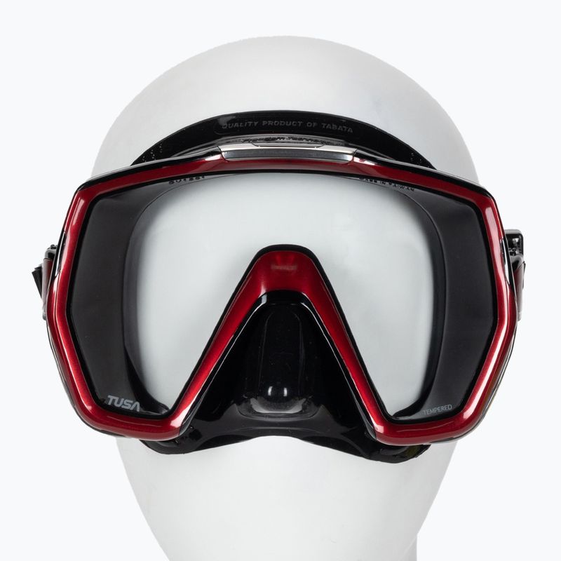 TUSA Freedom Hd Mask negru/roșu M-1001 2