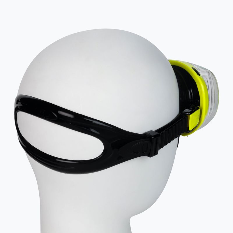 Mască de înot TUSA Tri-Quest Fd Mask, galben, M-3001 3