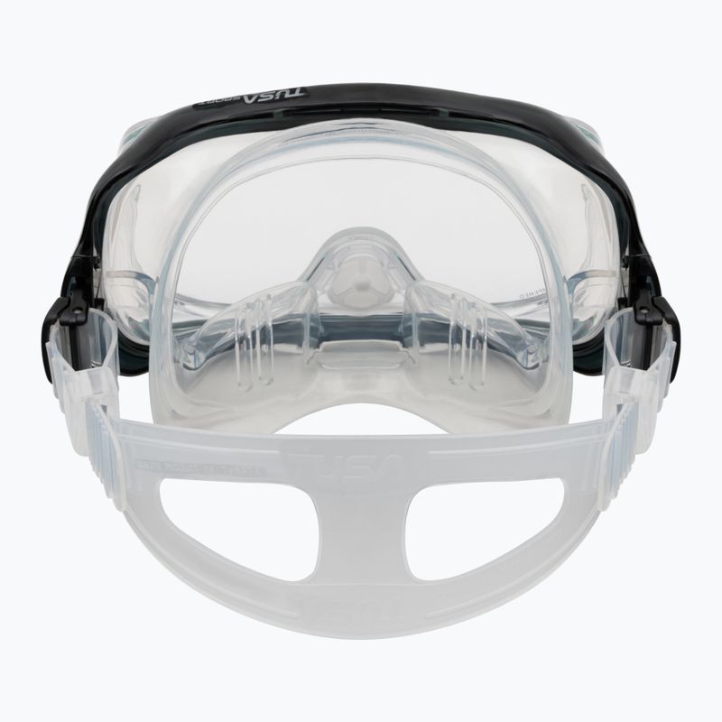 TUSA Mască + Snorkel set negru UC-3325P 5